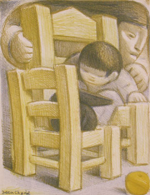 Mexihkanantli Tlazohtlalistle by Jean Charlot